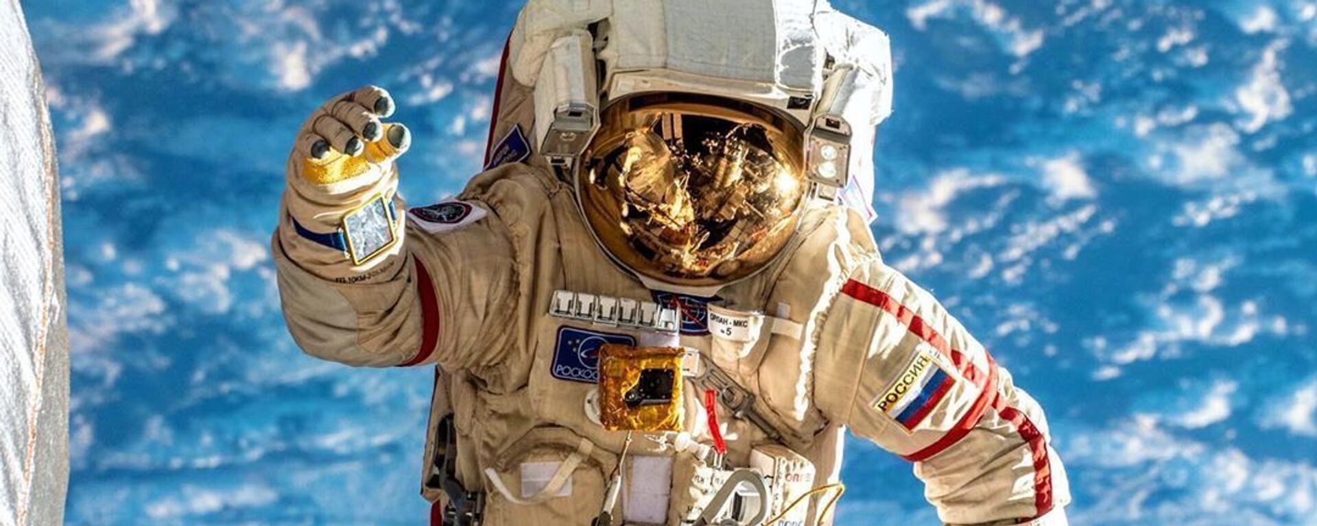 俄罗斯宇航员进入开放太空 继续进行ERA机械臂整合工作 - 俄罗斯卫星通讯社, 1920, 02.09.2022