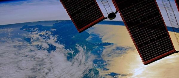 Вид на планету Земля с МКС - 俄羅斯衛星通訊社