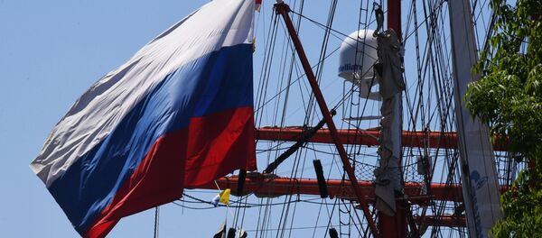 俄“谢多夫”号帆船从符拉迪沃斯托克启航沿日本海航行 - 俄罗斯卫星通讯社