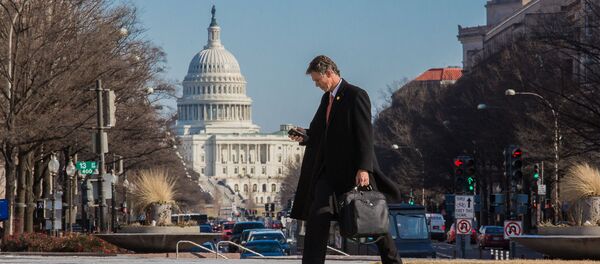 Здание Конгресса США на Капитолийском холме в Вашингтоне - 俄罗斯卫星通讯社