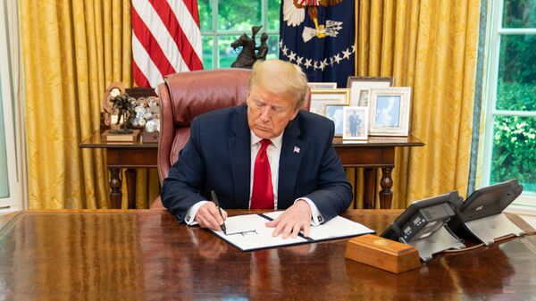 特朗普签署2026财年美国防授权法案 - 俄罗斯卫星通讯社