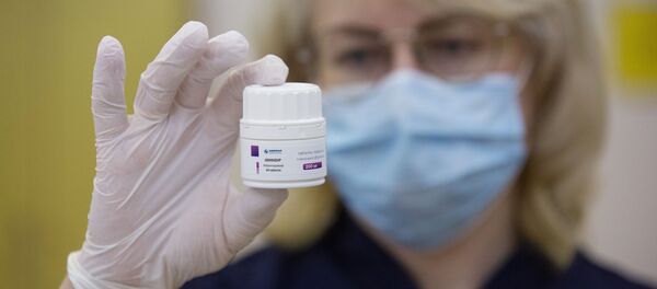 Отечественный противовирусный препарат для лечения COVID-19 Авифавир Отечественный противовирусный препарат для лечения COVID-19 Авифавир - 俄罗斯卫星通讯社