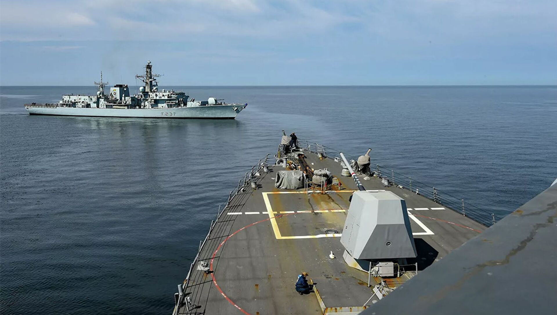 美国海军第六舰队 海上微风 21 将有32个国家参演 21年6月22日 俄罗斯卫星通讯社