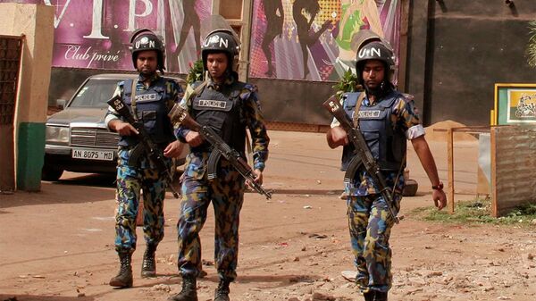 Сотрудники полиции Мали - 俄罗斯卫星通讯社