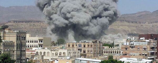 Взрыв в городе Сана, Йемен - 俄罗斯卫星通讯社