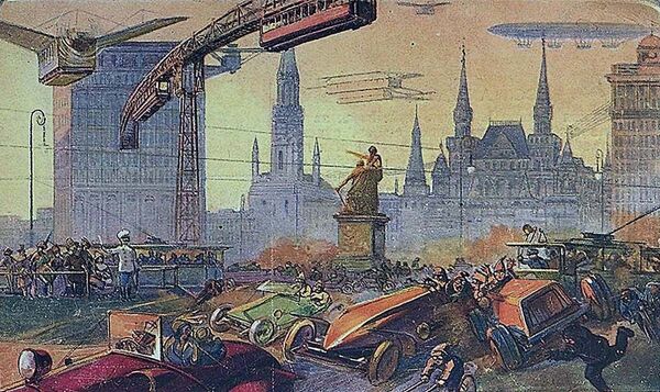 莫斯科2259年：來自1914年的未來派幻想 - 俄羅斯衛星通訊社