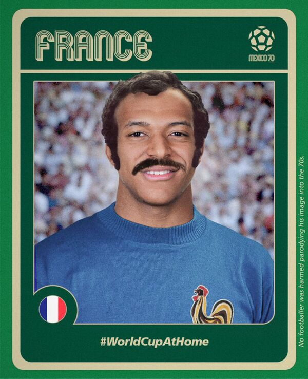 国际足联想象梅西和内马尔在1970年的样子 - 俄罗斯卫星通讯社