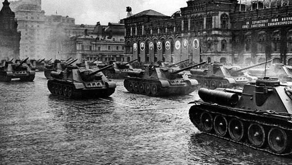 Парад военной техники 24 июня 1945 года - 俄罗斯卫星通讯社