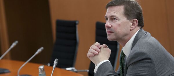 Официальный представитель кабмина ФРГ Штеффен Зайберт Официальный представитель кабмина ФРГ Штеффен Зайберт - 俄羅斯衛星通訊社