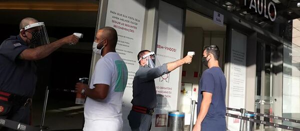 巴西累計確診新冠病毒感染超100萬例 - 俄羅斯衛星通訊社