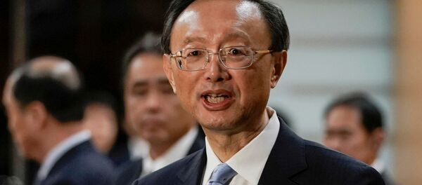  Член Политбюро ЦК Коммунистической партии, курирующий международные вопросы Китая, Ян Цзечи - 俄罗斯卫星通讯社