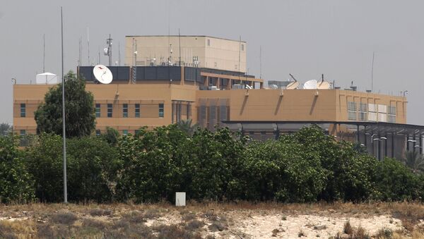 Посольство США в Зеленой зоне в Багдаде, Ирак - 俄罗斯卫星通讯社