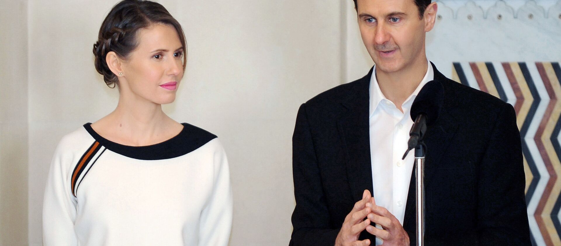 Президент Сирии Башар Асад с супругой Асмой  - 俄罗斯卫星通讯社, 1920, 17.03.2021