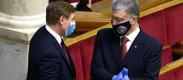 Экс-президент Украины, депутат Верховной рады Украины Петр Порошенко - 俄罗斯卫星通讯社