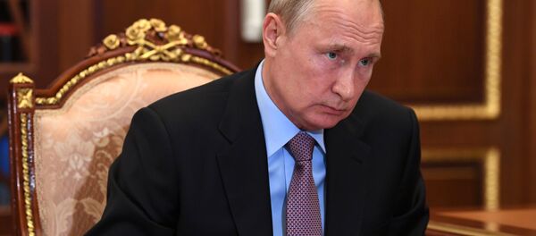 Президент РФ Владимир Путин - 俄罗斯卫星通讯社
