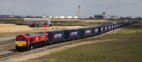 Торговые отношения между Китаем и Великобритании. - 俄罗斯卫星通讯社