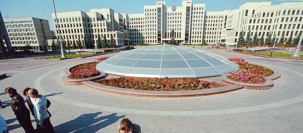 Площадь Независимости в Минске - 俄罗斯卫星通讯社