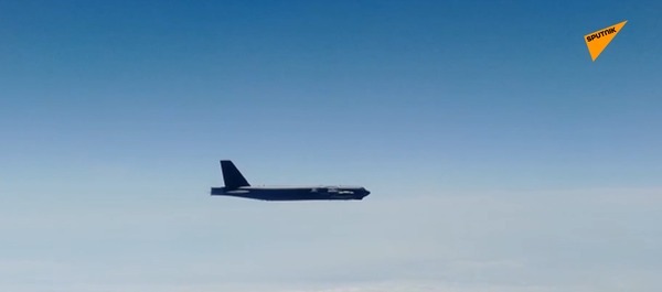 Российские истребители сопроводили самолеты ВВС США над Охотским морем (видео) - 俄罗斯卫星通讯社