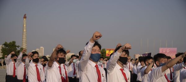 North Korean students - 俄罗斯卫星通讯社