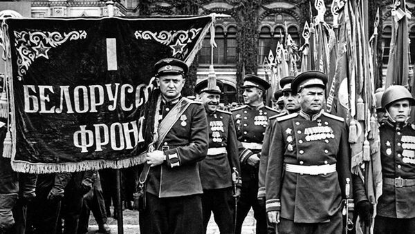 Парад Победы 24 июня 1945 года - 俄罗斯卫星通讯社