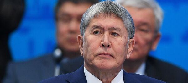 Бывший президент Киргизии Алмазбек Атамбаев Бывший президент Киргизии Алмазбек Атамбаев - 俄罗斯卫星通讯社