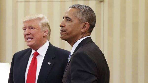 特朗普稱奧巴馬對民主構成威脅並指控其從事間諜活動 - 俄羅斯衛星通訊社
