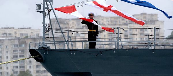 乌克兰向联合国秘书长控诉俄罗斯在塞瓦斯托波尔举行海上阅兵 - 俄罗斯卫星通讯社