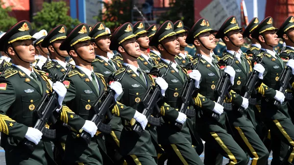 解放軍儀仗隊 - 俄羅斯衛星通訊社