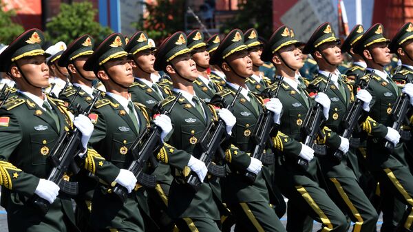 解放軍儀仗隊 - 俄羅斯衛星通訊社