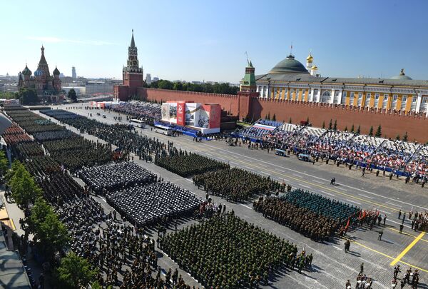 紀念偉大衛國戰爭75週年閱兵 - 俄羅斯衛星通訊社