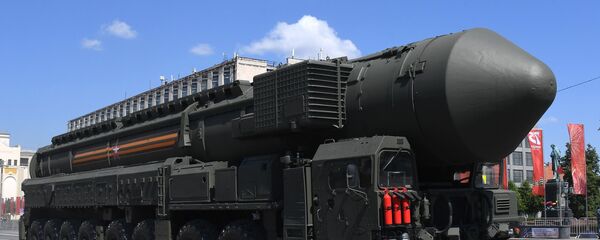 Автономная пусковая установка ПГРК Ярс на параде Победы в Москве Автономная пусковая установка ПГРК Ярс на параде Победы в Москве - 俄羅斯衛星通訊社