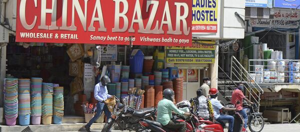 Китайский базар в Индии - 俄罗斯卫星通讯社