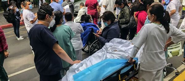 Землетрясение в Мехико - 俄罗斯卫星通讯社