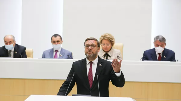 Председатель комитета Совета Федерации РФ по международным делам Константин Косачев