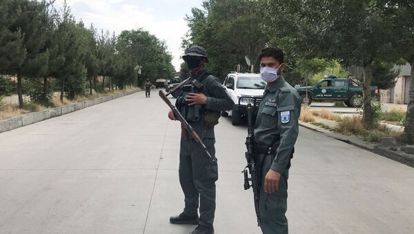 Полицейские в Афганистане - 俄罗斯卫星通讯社