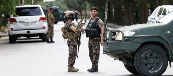 Полицейские в Афганистане - 俄罗斯卫星通讯社