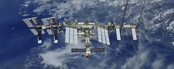 Вид на МКС из космоса - 俄罗斯卫星通讯社