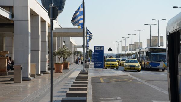 Международный аэропорт в Афинах  - 俄罗斯卫星通讯社