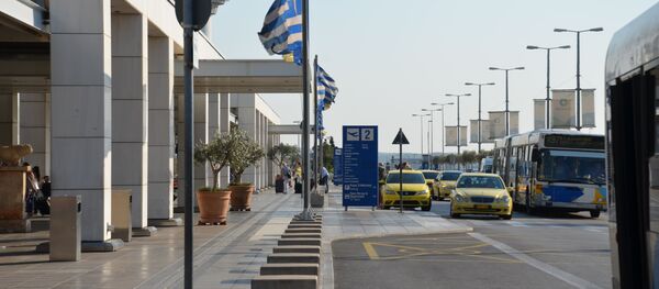 Международный аэропорт в Афинах  - 俄罗斯卫星通讯社