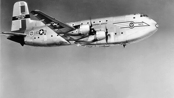 C-124A Globemaster II in flight about 1952. - 俄羅斯衛星通訊社