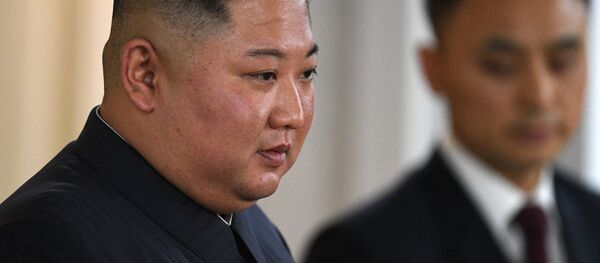  Председатель Госсовета Корейской Народно-Демократической Республики Ким Чен Ын - 俄罗斯卫星通讯社