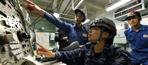 Японско-индийские военно-морские учения  - 俄罗斯卫星通讯社