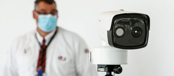 Тепловизор в международном аэропорту Завентем, Бельгия - 俄罗斯卫星通讯社