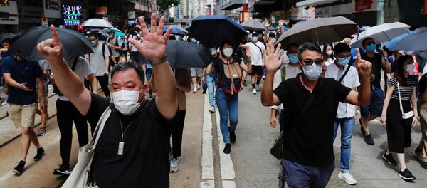 香港:截至6月30日,與“反修例”事件相關的被捕人共9 216人 香港:截至6月30日,與“反修例”事件相關的被捕人共9 216人 - 俄羅斯衛星通訊社