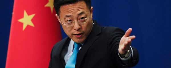 Представитель МИД Китая Чжао Лицзянь - 俄羅斯衛星通訊社