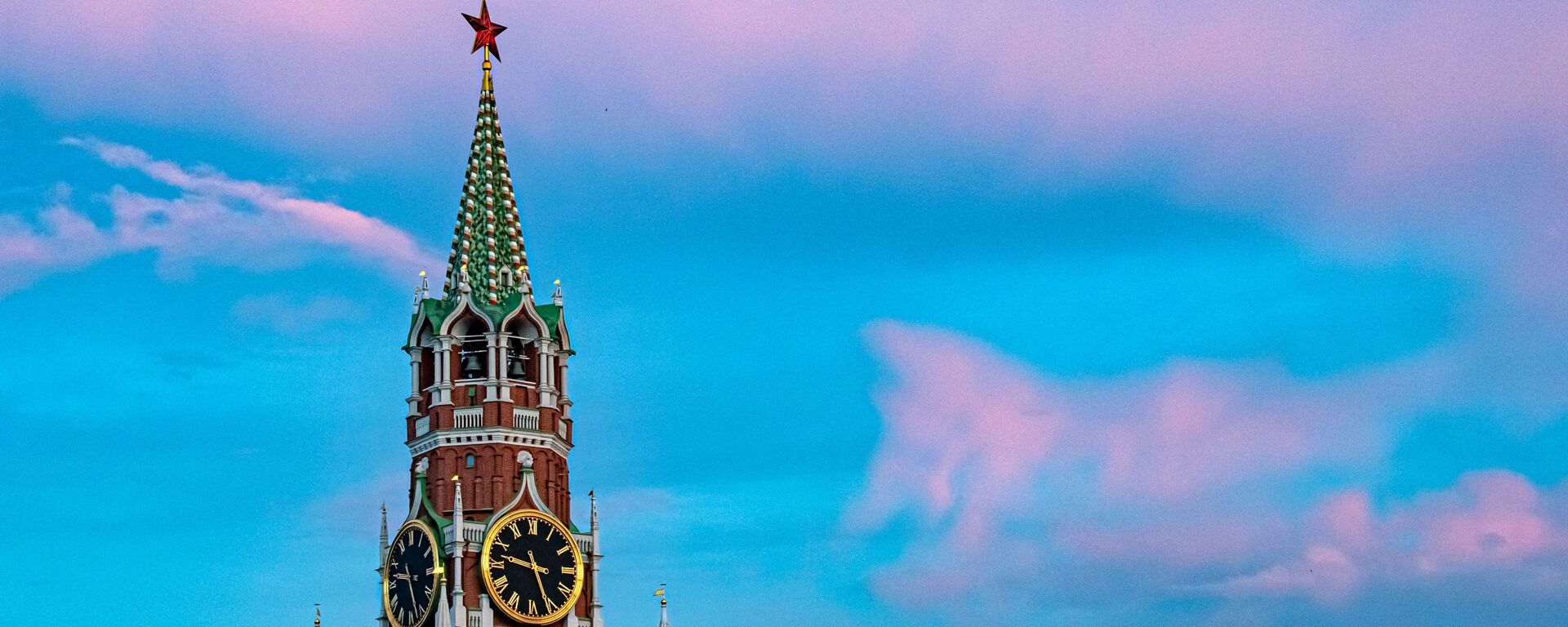 Спасская башня Кремля - 俄罗斯卫星通讯社, 1920, 27.07.2023