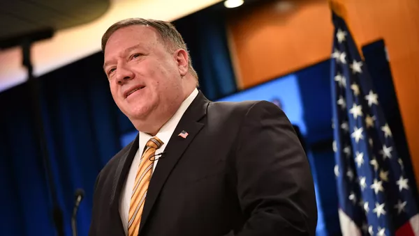 Госсекретарь США Майк Помпео - 俄羅斯衛星通訊社