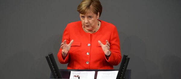 Канцлер Германии Ангела Меркель  - 俄羅斯衛星通訊社