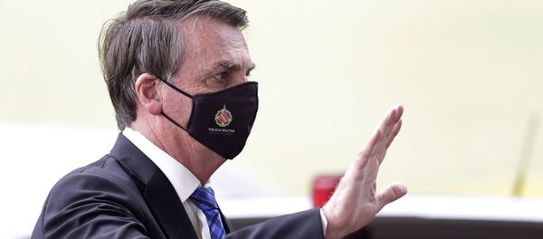 Президент Бразилии Жаир Болсонару - 俄羅斯衛星通訊社