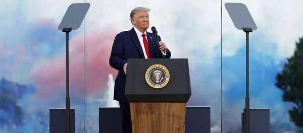 特朗普：美国大部分地区都没有新冠病毒  - 俄罗斯卫星通讯社